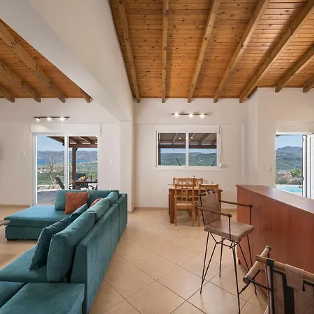 Villa Cleronomia, Private Pool, Seaview,